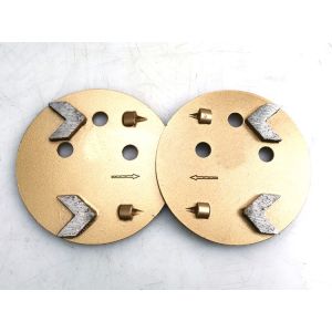 4 Inch PCD Removal Tooling Arrow Segment Concrete Polishing Tools