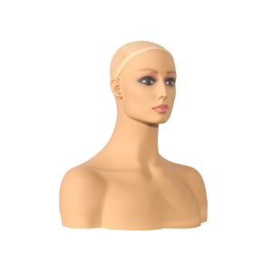 1.66kg Life Size Mannequin Head With Shoulders