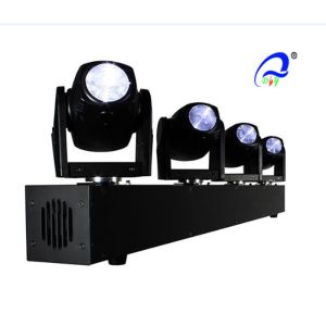 4 PCS 10W Mini W / RGBW 4 IN 1 DMX LED Moving Head sharpy beam Bar lighting