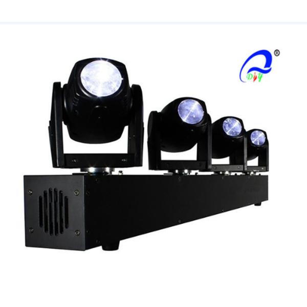 Buy 4 PCS 10W Mini W / RGBW 4 IN 1 DMX LED Moving Head  sharpy beam Bar lighting at wholesale prices