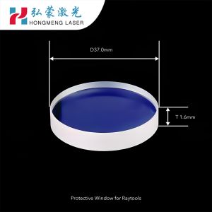 For Raytools Original D37*T1.6mm Laser Protective Glass Lens New Condition Metal Fiber Laser Cutting Head with Protection