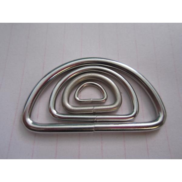 Buy high end bag parts accessories metal d ring at wholesale prices