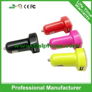 5V 2.1A mini dual usb car charger