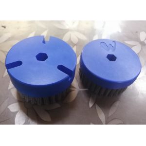 Fineblanking CNC Deburring Brushes 80mm Outer Diameter With Hexagonal Hole