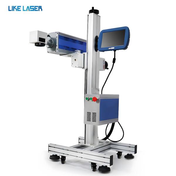 CE Certified 355nm Gilas UV Online Flying Laser Marking Machine for Drink