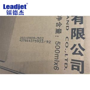 S660 Water Bottles Expiration Date Machine Industrial Inkjet Coding Printer