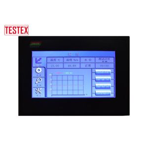 Stainless Steel Chamber Fabric Testing Equipment Touch Panel Water Vapour