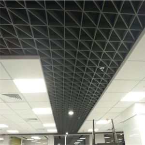 Quality Waterproof Aluminum Triangle Open Cell Ceiling 200x200x200mm for sale