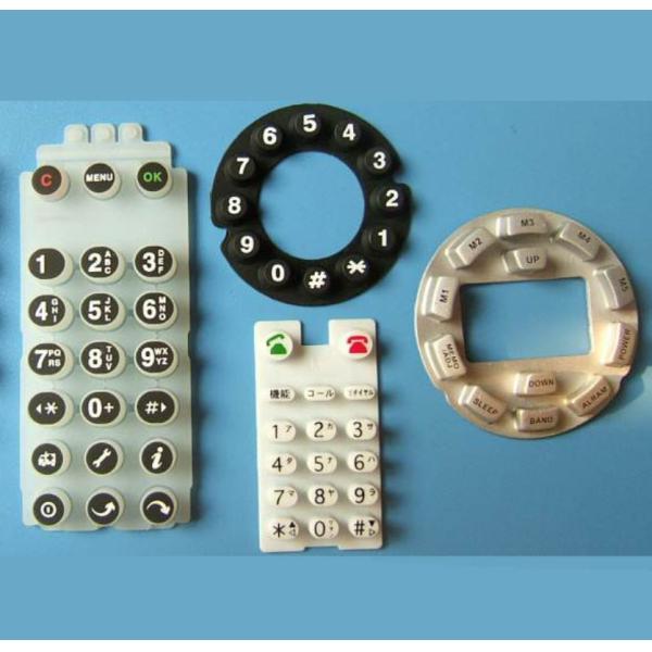 Buy Customized Electronic Silicone Rubber Button With FDA ROHS Certification at wholesale prices