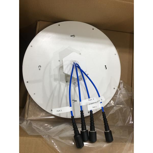 2G 3G 4G Lte 4 Port Omni Directional Ceiling Antenna MIMO Wideband 698 - 2700MHz