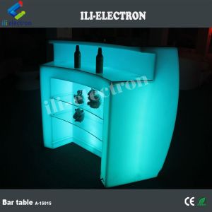 Quality PE Plastic led lighting furniture led portable bar for sale