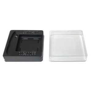Custom Food Grade PET Chocolate Packaging Tray with Lid