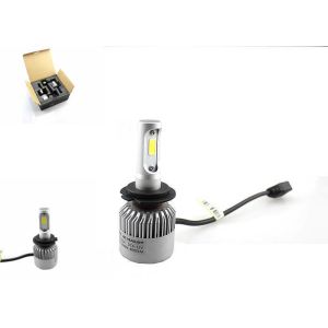 4000LM Car 6500k Led Headlight Bulbs COB S2 H7 Led Headlight Bulb