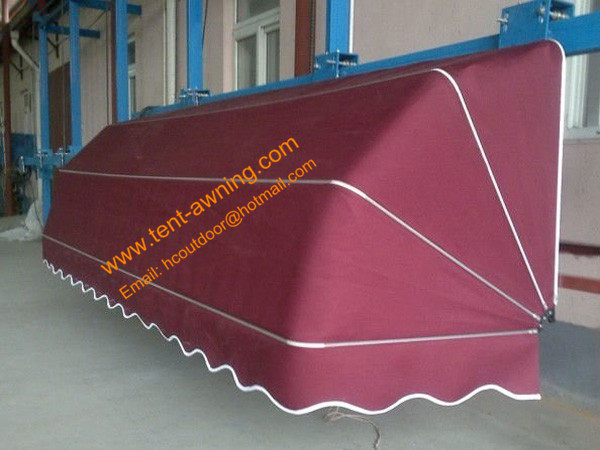 Outdoor Manual Retractable Door Entrance Dutch Awning Window Canopy