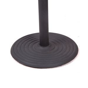Hospitality Round Cast Iron Bistro Table base Dining Table leg Black Powder