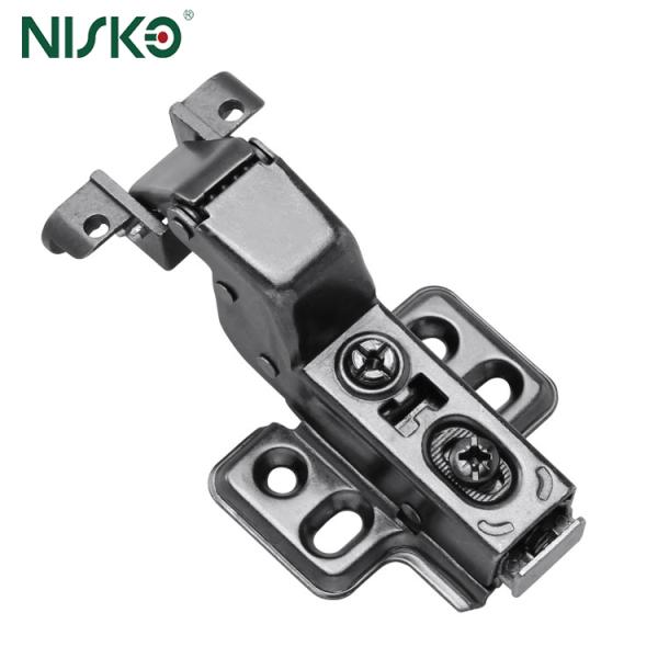 Buy 3D Adjustable Soft Closing Hinge Two-Way Clip-On Cabinet Aluminum Door Hinge for Wardrobe at wholesale prices