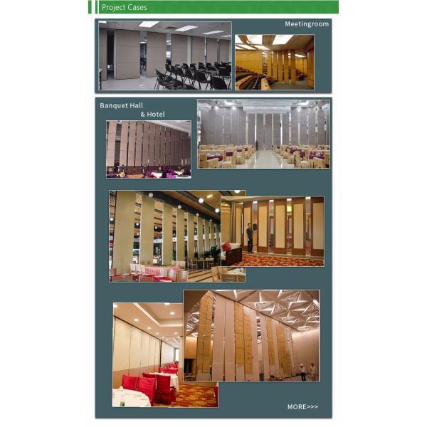 sliding folding partitions and acoustic movable walls acoustic movable partition for banquet hall