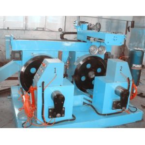 AluminIum Rod Drawing Machine Single Spooler / Double Spooler Down Coiler