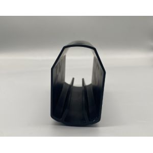 LED Aluminum Profile For Surface Mount Installation Shape Customizable