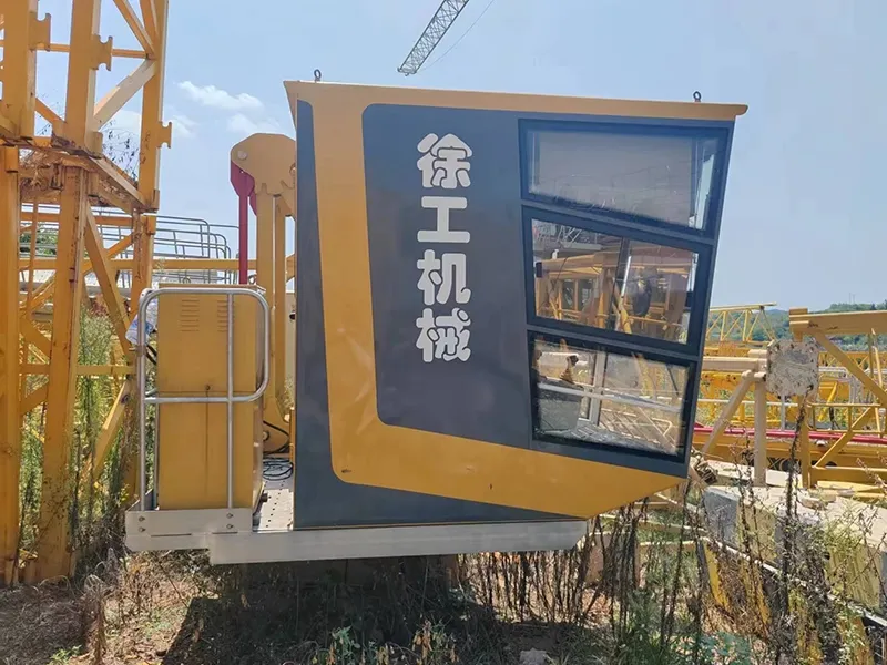 XCMG Used Tower Crane Small 6 Ton Self Erecting Flat Top Crane Topless Price