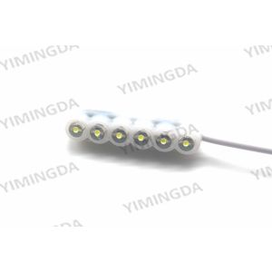 6 Led Lights Textile Machine Parts Solid Material With SGS Certification