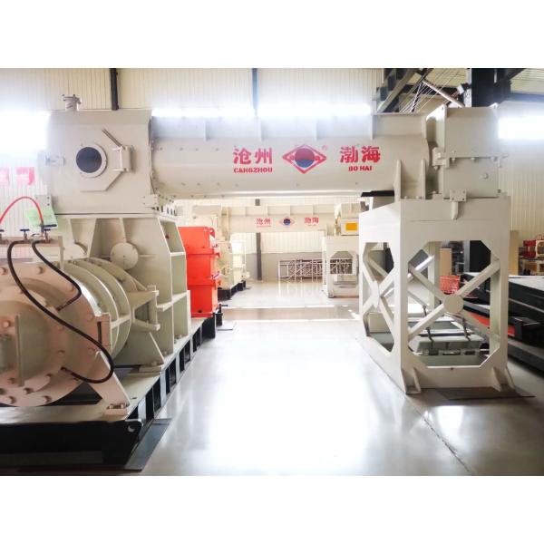 Vacuum Dryer 700mm Automatic Brick Making Machine With Stirrrer