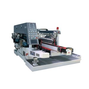 High Efficiency 45 Degree Glass Double Edger Polishing Machine CE Certification