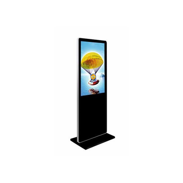Floor Stand Indoor Digital Signage LCD KIOSK 55 Inch Low Power Consumption