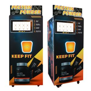 Protein Powder Vending Machine with Smart Payment Integration Remote Management