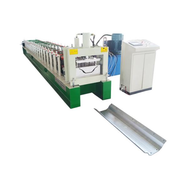 Hydraulic Rain Gutter Roll Forming Machine / Round Downspout Machine Input Width