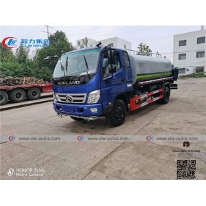 Foton Forland 5cbm Carbon Steel Petrol Tank Truck