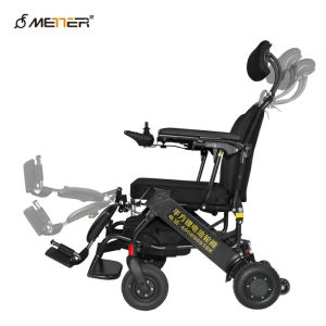 Brushless Motor 6km/H Classic Foldable Electric Wheelchair