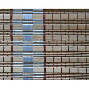 Quality Functional Natural Bamboo Roll Up Window Blind Environmental Friendly for sale