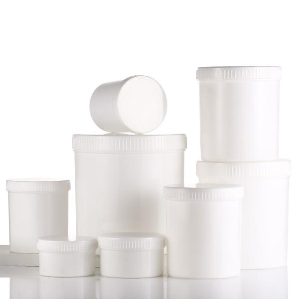 Buy Recyclable Cream Packaging Jar Matte Simple Retro 200g Capacity at wholesale prices