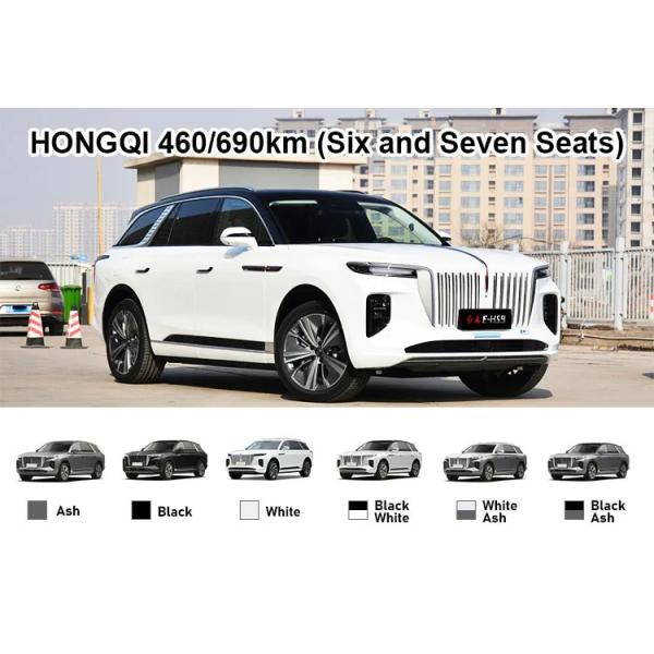 Electric Car Ev 4 7 seat 510km 660km ehs-9 hongqi 2023 Seats 6Seats Curb weight 2702kg