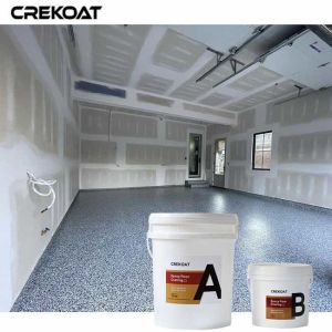 Vinyl Chip Epoxy Flooring Enhances Floor Brightness With Light-Reflective