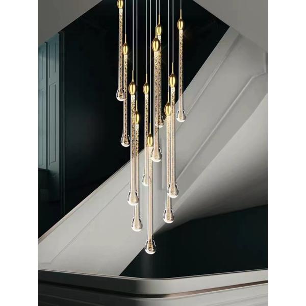 Modern Restoration Hardware New Design Hotel Lobby Restaurant Rain Chandeliers New Rain Round Pendant Chandelier