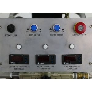 CE Certificated Polyurethane Foam Spray Machine With Emergency Stop Button