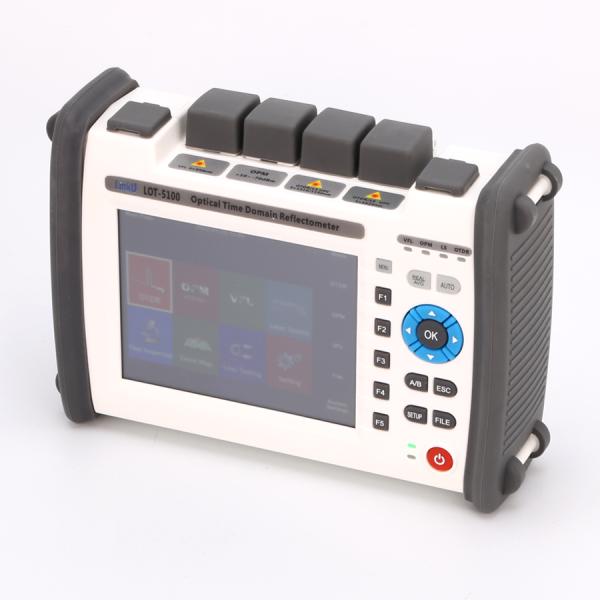 3 Time OTDR LOT5100 MINI Fiber Tester Equipment for FTTH Optical Time Fiber Cable Handle