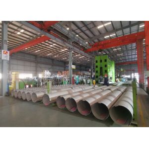 OD2500mm 310S Stainless Steel Welded Pipe With Bending Welding