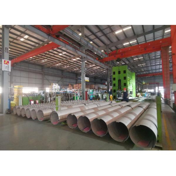 Buy OD2500mm 310S Stainless Steel Welded Pipe With Bending Welding at wholesale prices