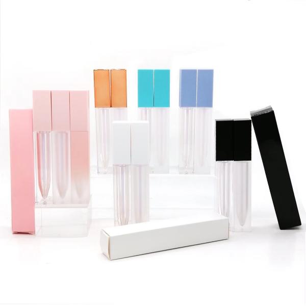 Buy MOQ 50 PCS Print Logo Lipgloss Tube Wholesale at wholesale prices