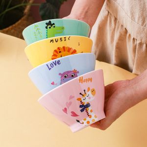 Customized Printing Tableware Bowl Pack 6 Inch Ceramic Bowl