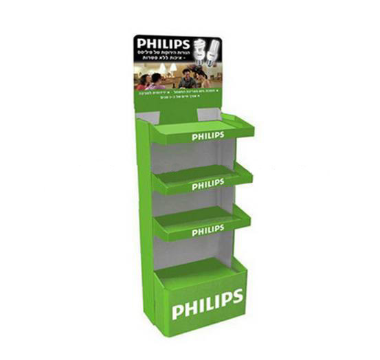 Buy Electrical Appliance / Bulb Wood Display Stands Custom Melamine Finished at wholesale prices