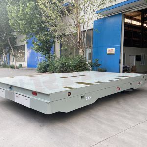 20T Standing Transport Platform Cement Mortar Transfer Trolley