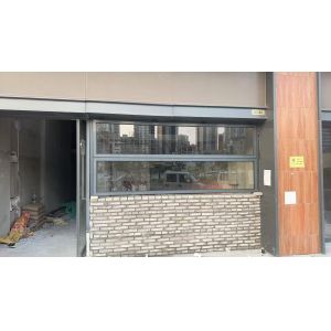 Retractable Solar Screen Folding Windows - Recessed Cassette Storage System