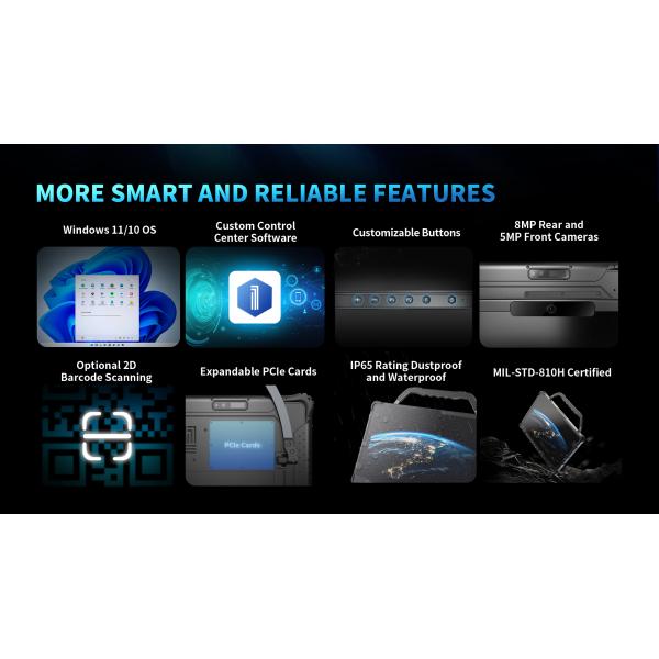 14-inch ULTRA-LARGE AI and waterproof rugged tablet PC EM-I14A