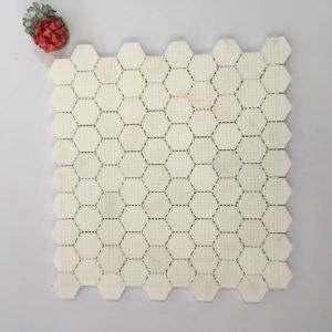 Quality Super White First Qualtiy Natural Stone Mosaic Hexagon 2&quot; Dolomite Mosaic Tile For Backsplash for sale