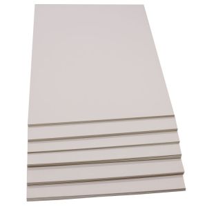 170gsm-400Gsm White Cardboard Paper Sheet / Roll Double Side Coating