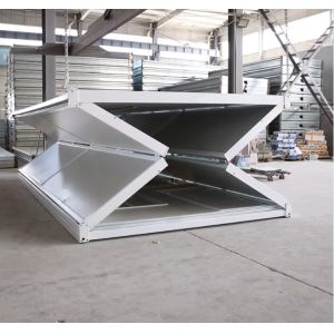 Customizable Collapsible Container Homes Steel Frame Folding Container House